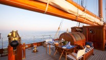 Sailing yacht Germania Nova -  Aft Deck